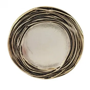 Design Gürtelschnalle Tangle gold von Umjubelt